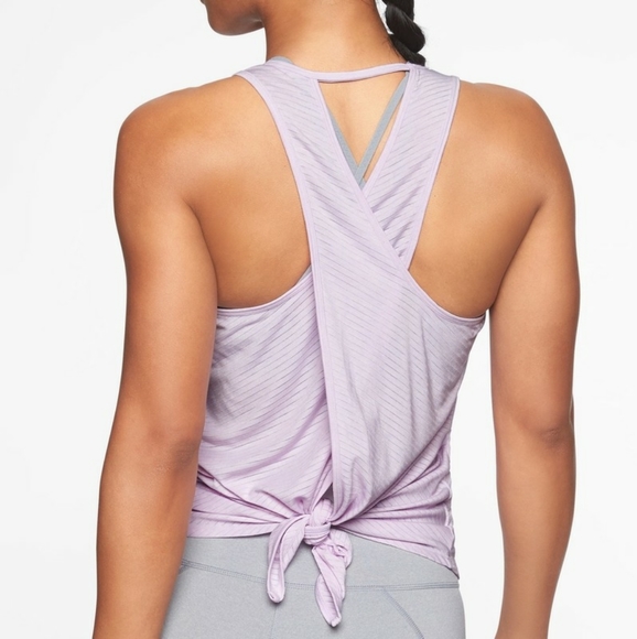 Athleta Tops - Athleta essence tie back top